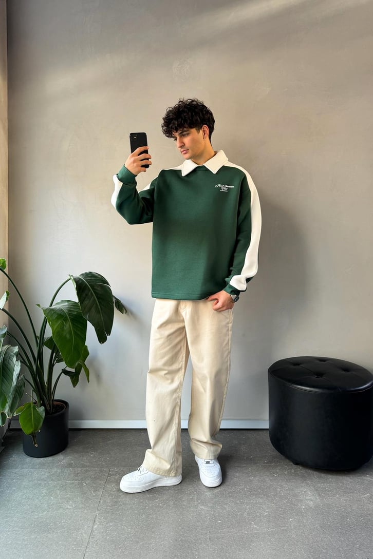 Punch Invantine Club Baskılı Sweatshirt