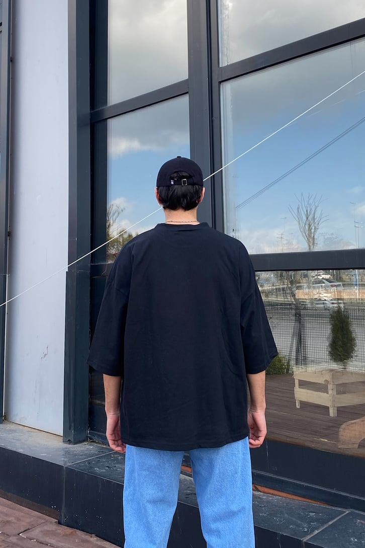 Pure Smile Oversize Beyaz Tshirt