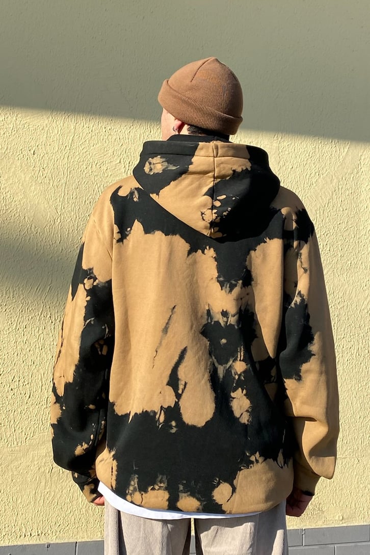 Pysco Bear Super Oversize Printed Premium Hoodie