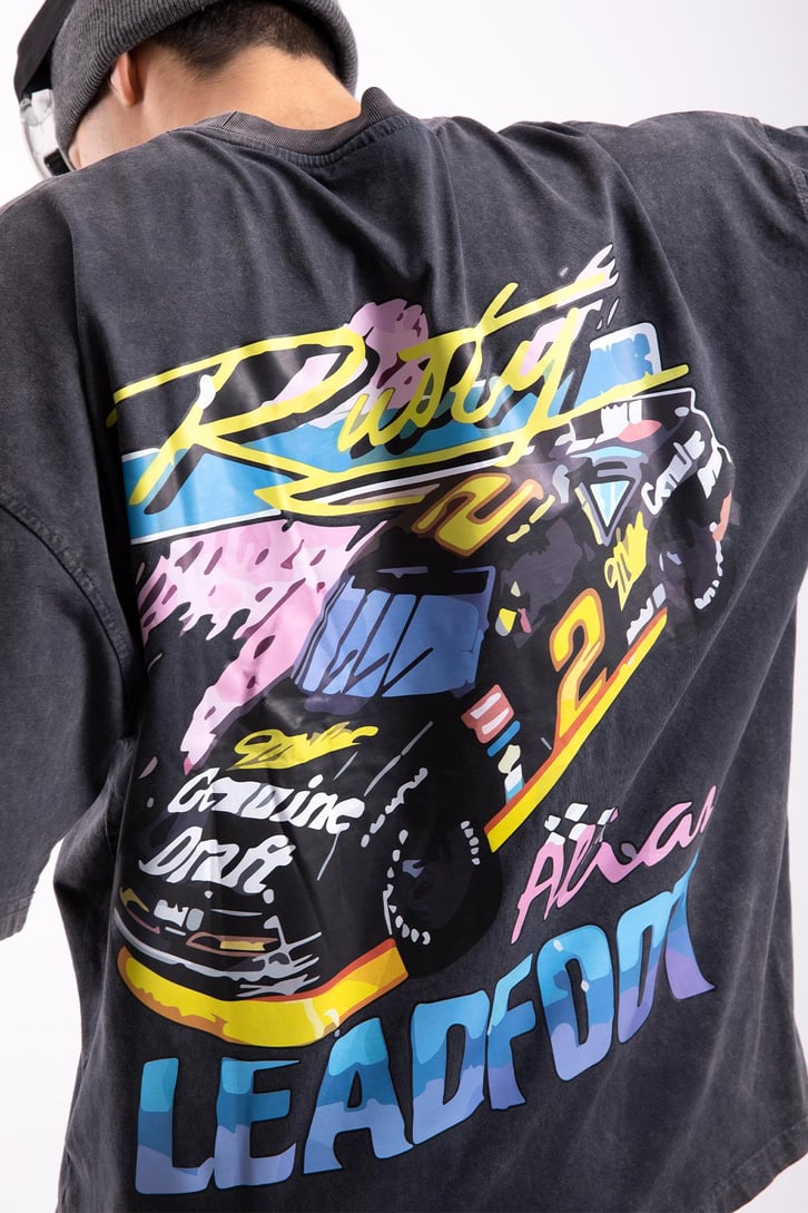Racing Leadfoot Oversize Tshirt