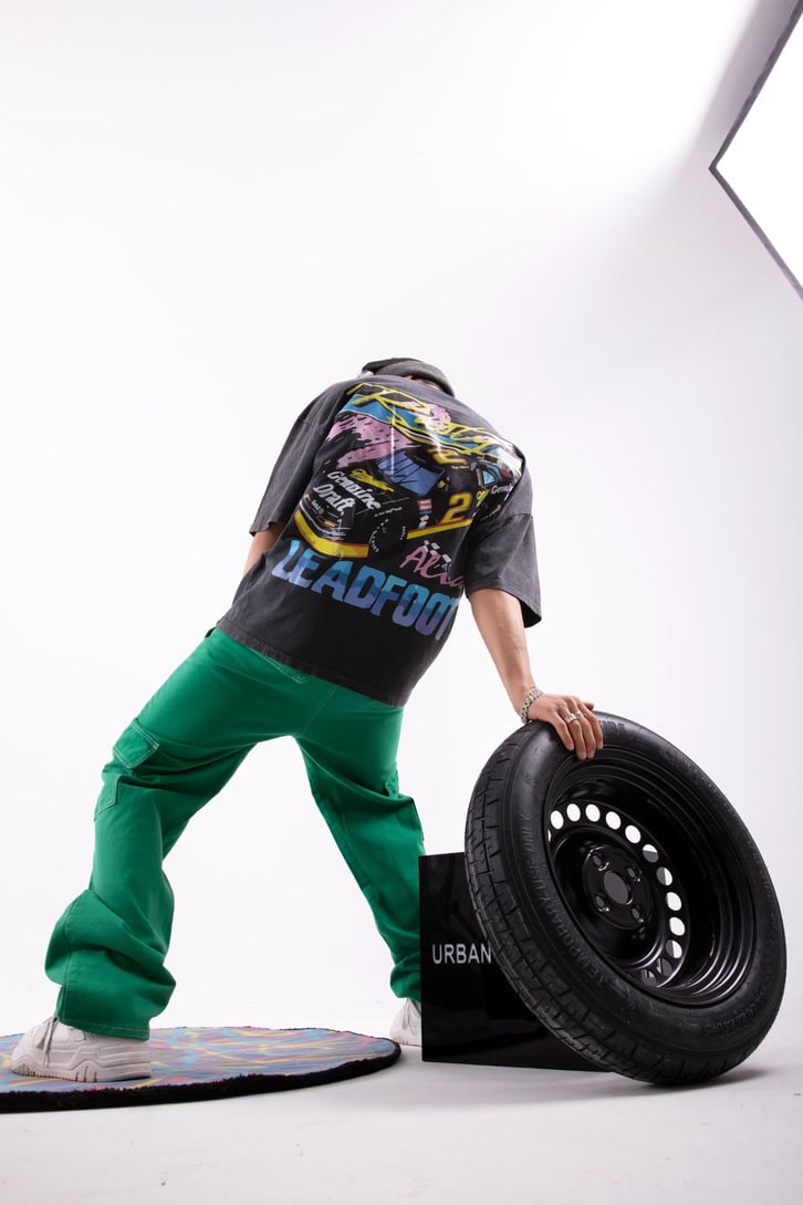 Racing Leadfoot Oversize Tshirt