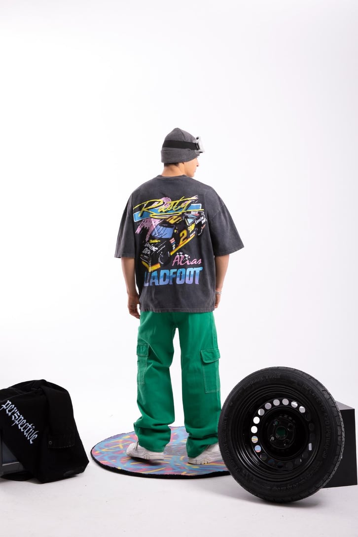 Racing Leadfoot Oversize Tshirt