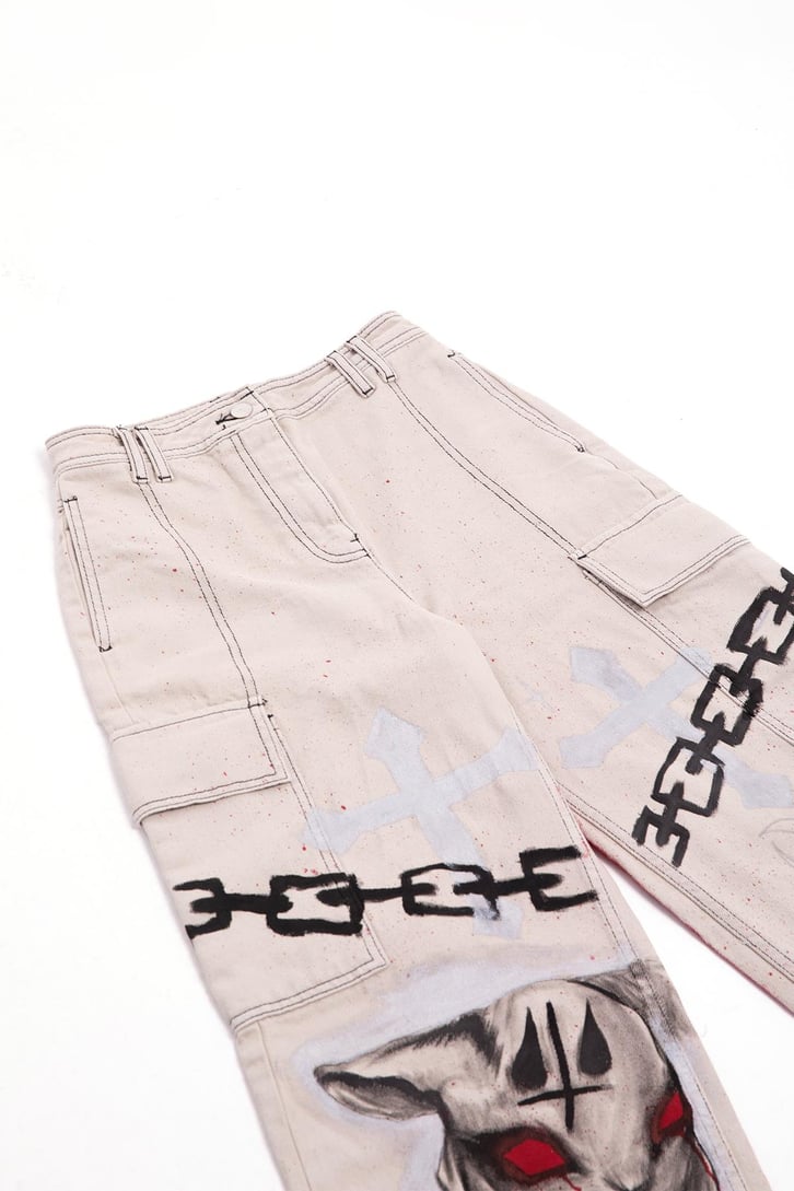Red Notice Custom Pants