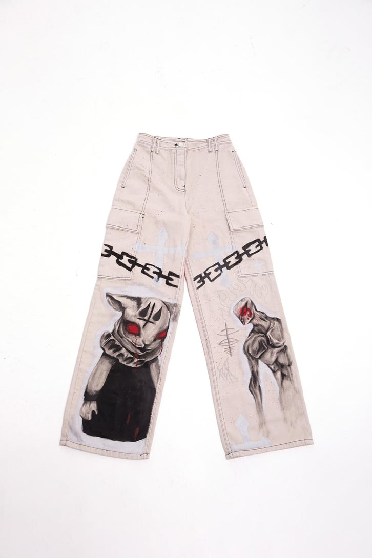 Red Notice Custom Pants
