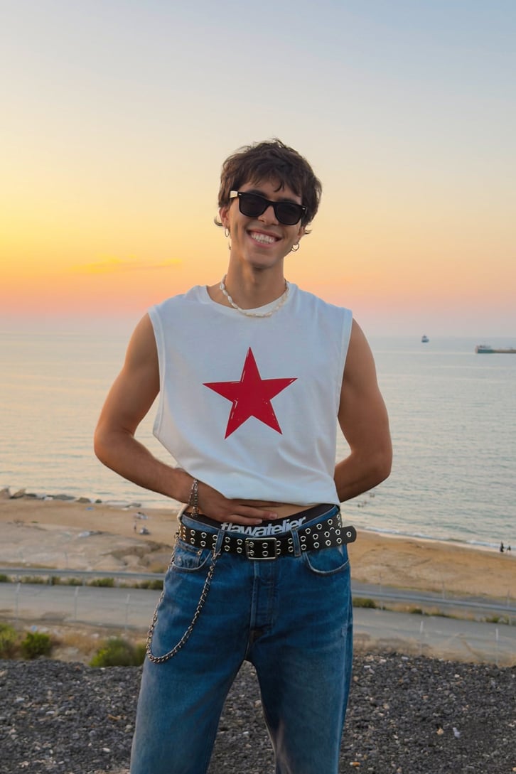 Red Star Kolsuz Tişört