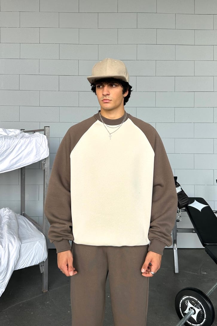 Reglan Kol Basic Oversize Sweatshirt