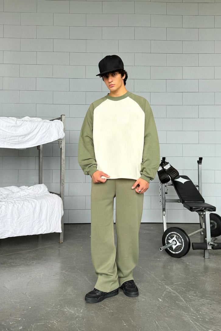 Reglan Kol Oversize Long Sleeve Tişört