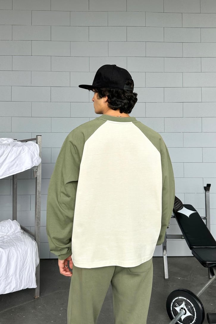 Reglan Kol Oversize Long Sleeve Tişört