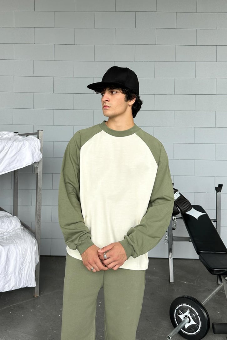 Reglan Kol Oversize Long Sleeve Tişört