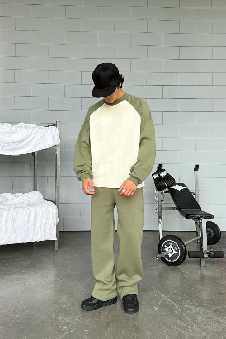 Reglan Kol Oversize Long Sleeve Tişört