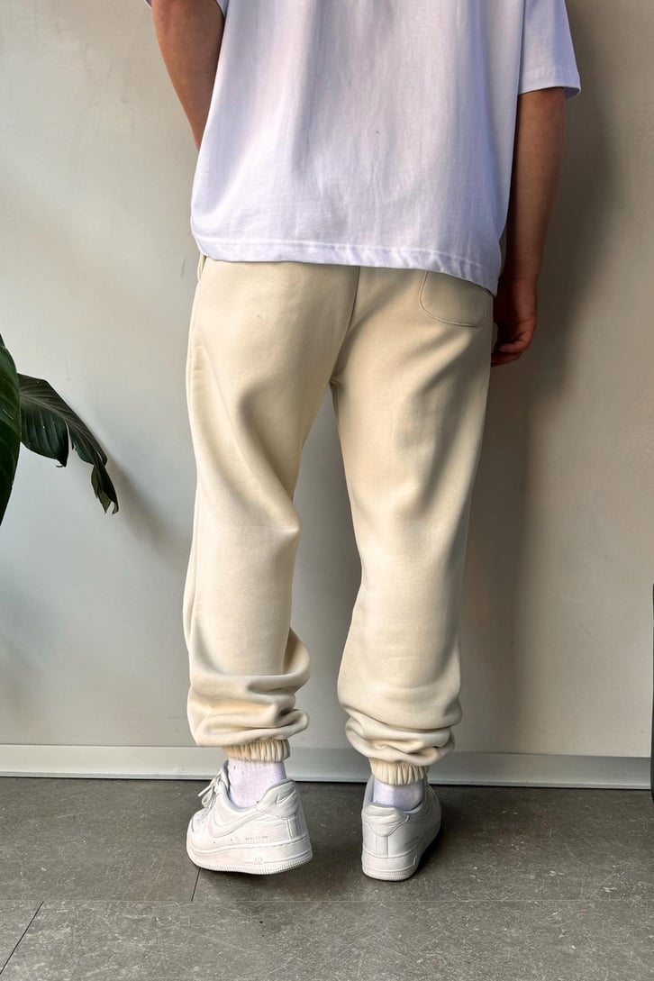 Regular Bej Jogger Eşofman Altı