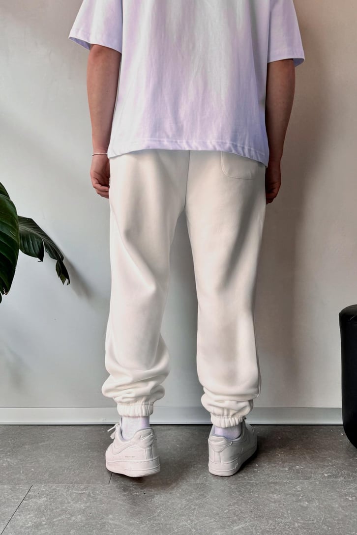 Regular Ekru Jogger Eşofman Altı