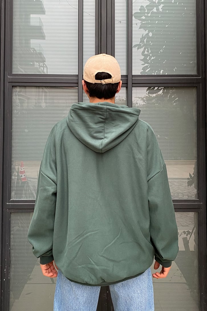 REGULAR FIT BASIC HOODIE