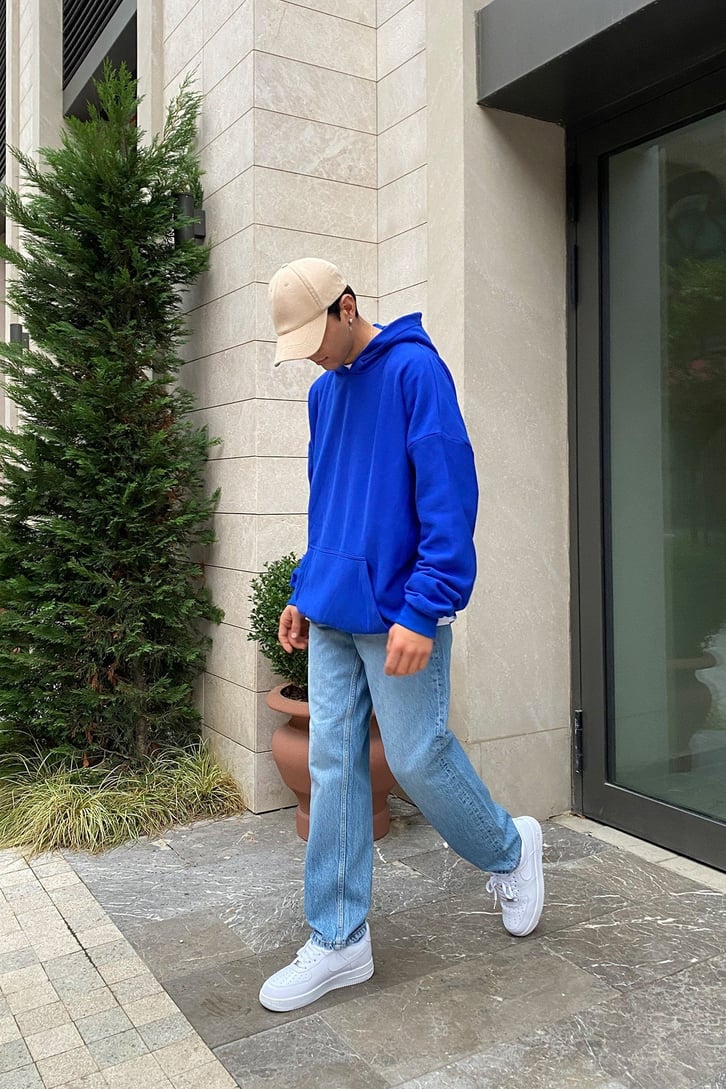 REGULAR FIT BASIC HOODIE
