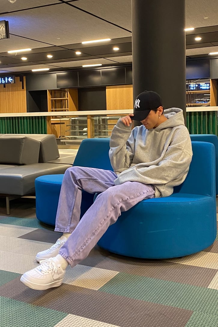 REGULAR FIT BASIC HOODIE