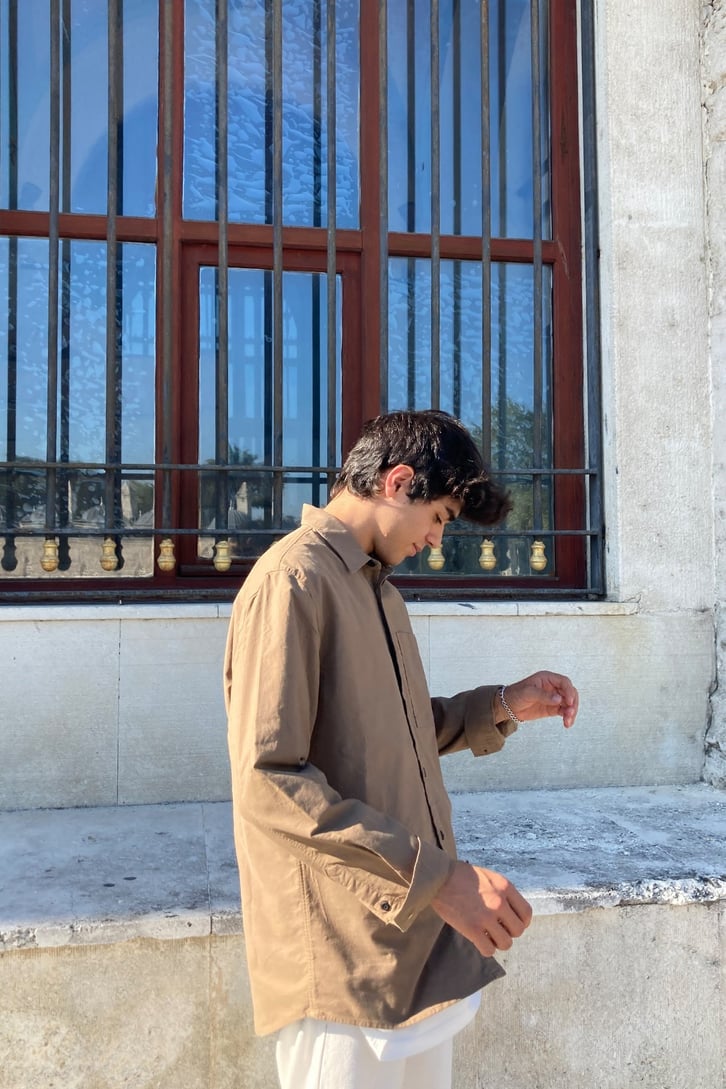 REGULAR FIT GOMLEK CEKET