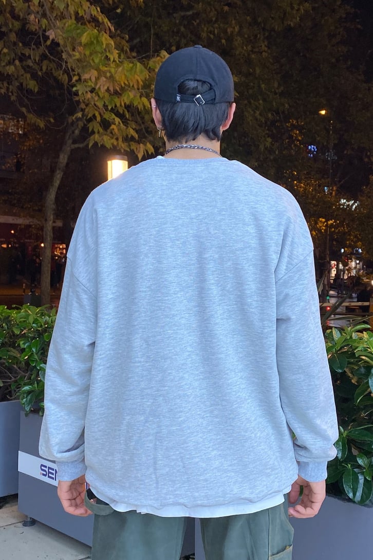 Regular Fit Karmelanj Basic Sweatshirt