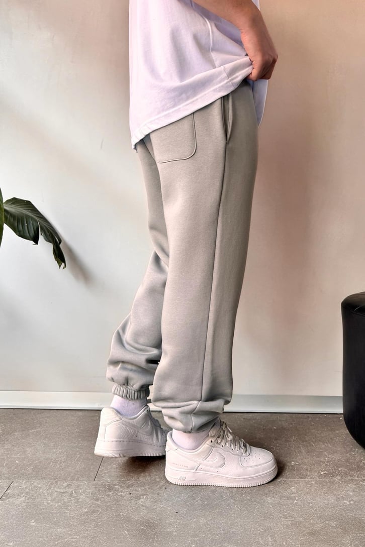 Regular Gri Jogger Eşofman Altı