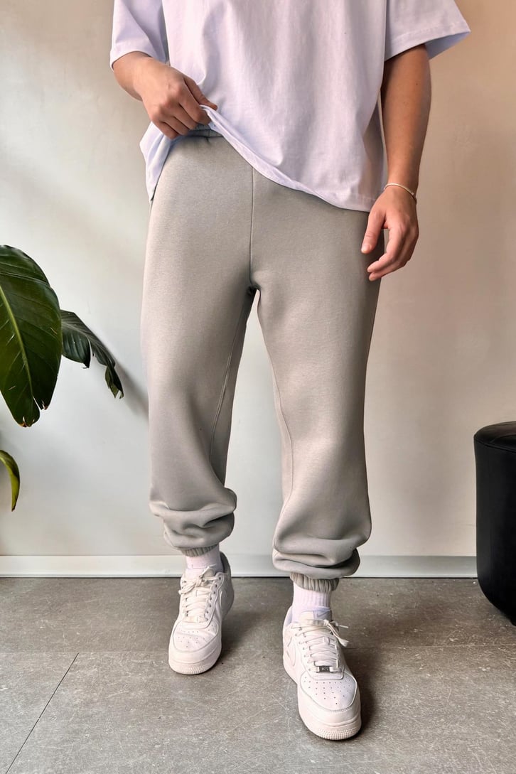 Regular Gri Jogger Eşofman Altı