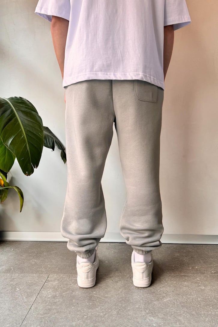 Regular Gri Jogger Eşofman Altı