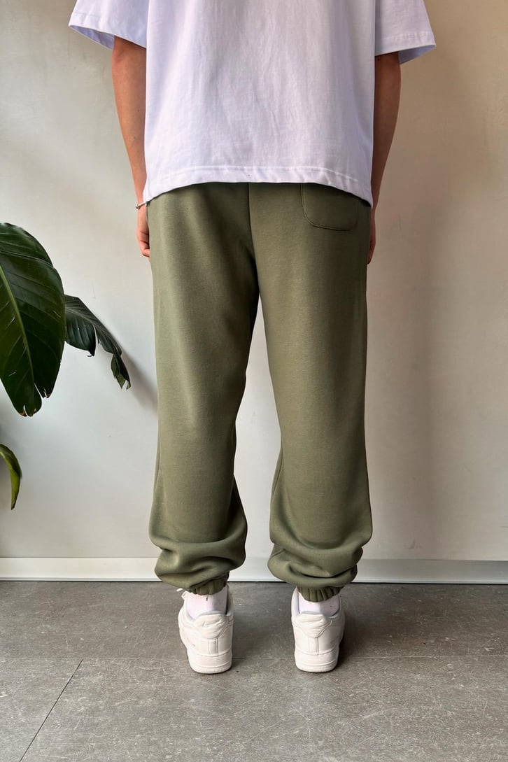 Regular Haki Jogger Eşofman Altı