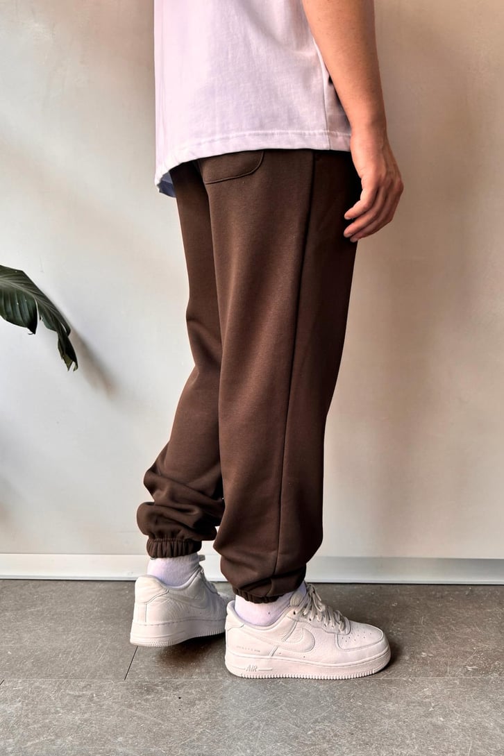 Regular Koyu Kahve Jogger Eşofman Altı