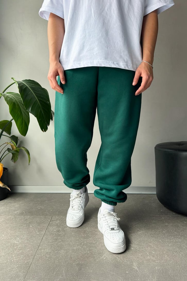 Regular Yeşil Jogger Eşofman Altı