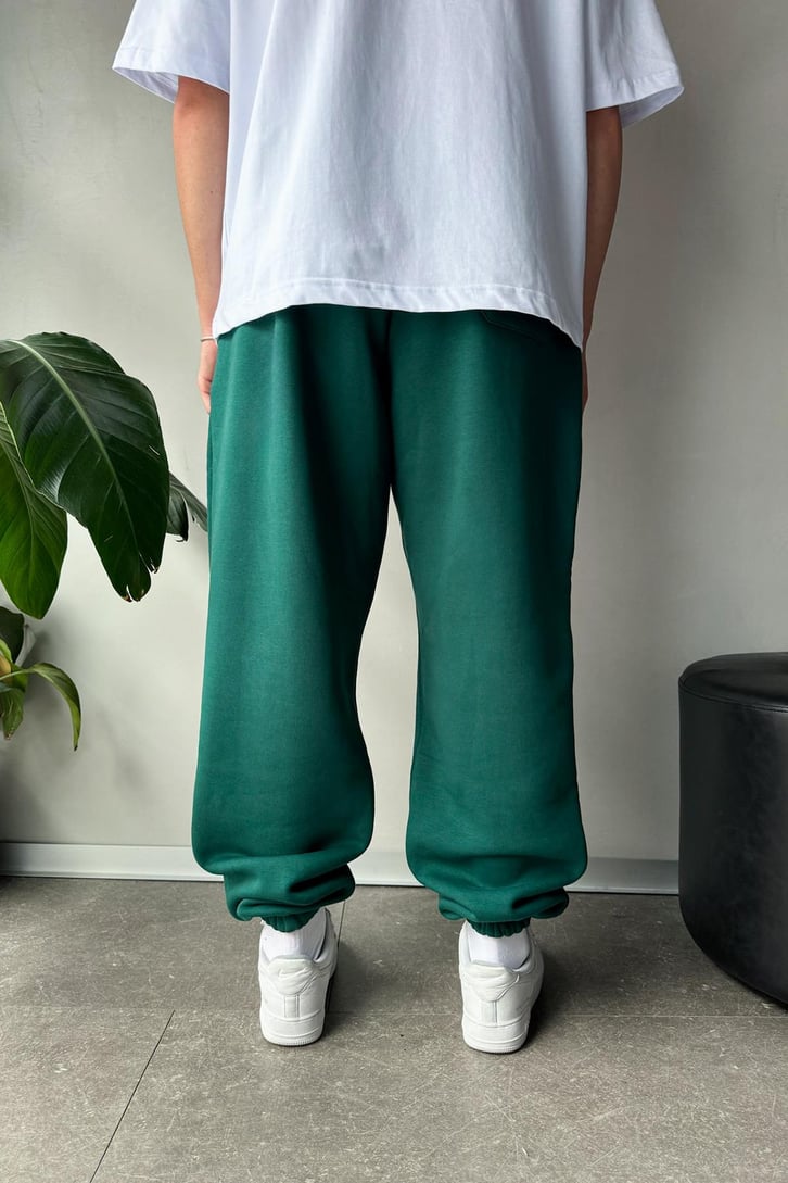 Regular Yeşil Jogger Eşofman Altı