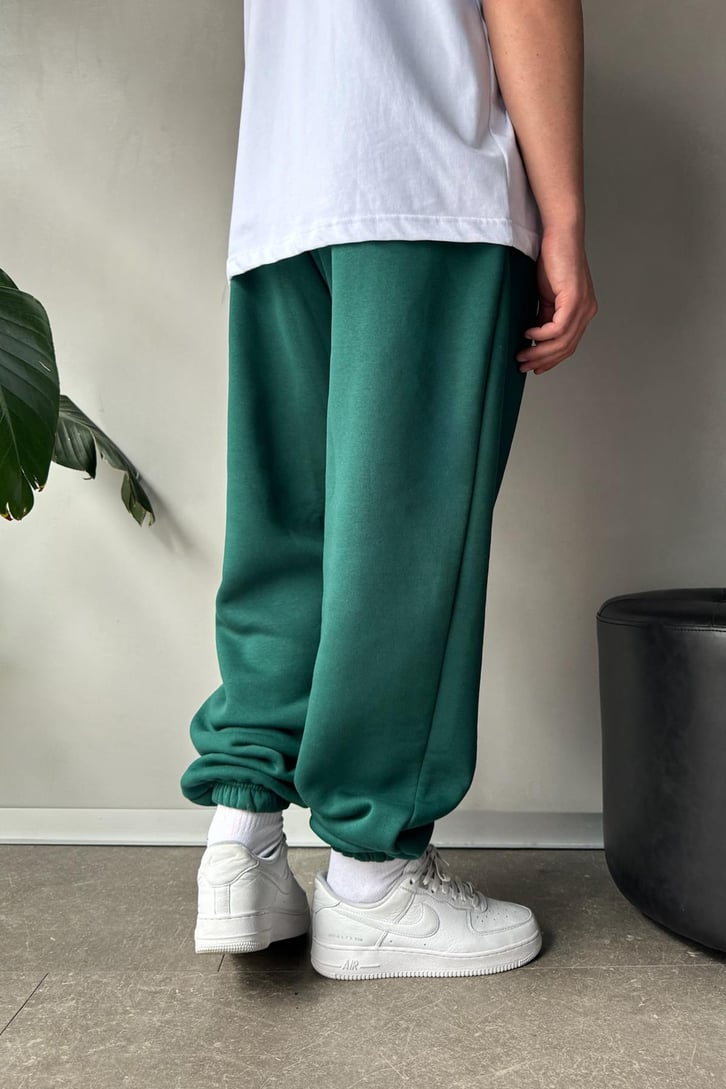 Regular Yeşil Jogger Eşofman Altı