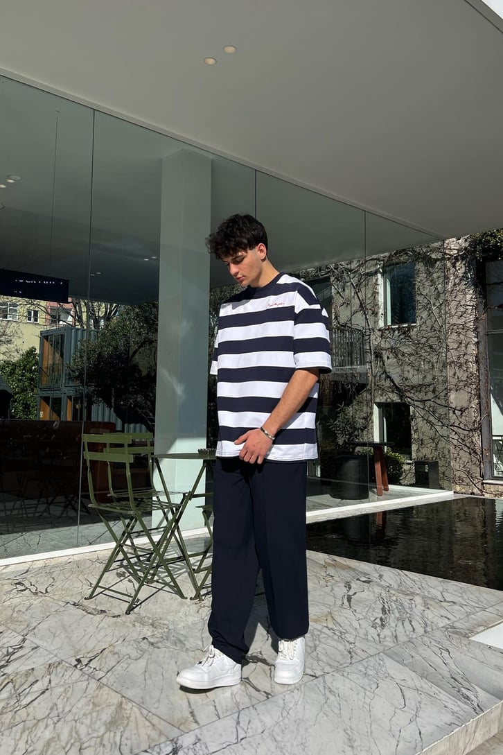 Relax Fit Haki Kumaş Pantolon