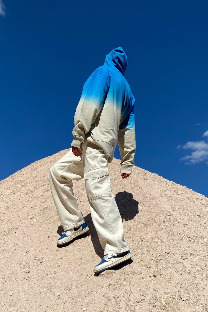 RENK GEÇİŞLİ SWEATSHIRT