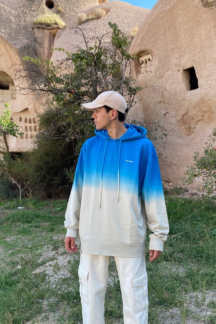 RENK GEÇİŞLİ SWEATSHIRT