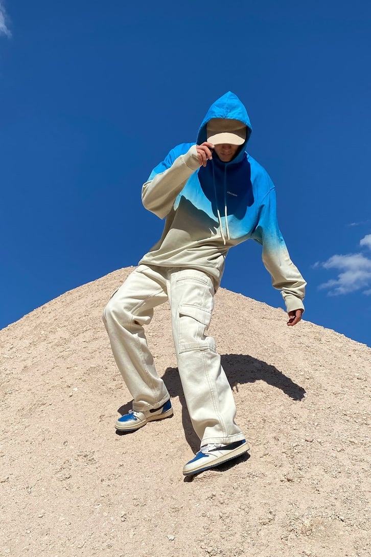 RENK GEÇİŞLİ SWEATSHIRT