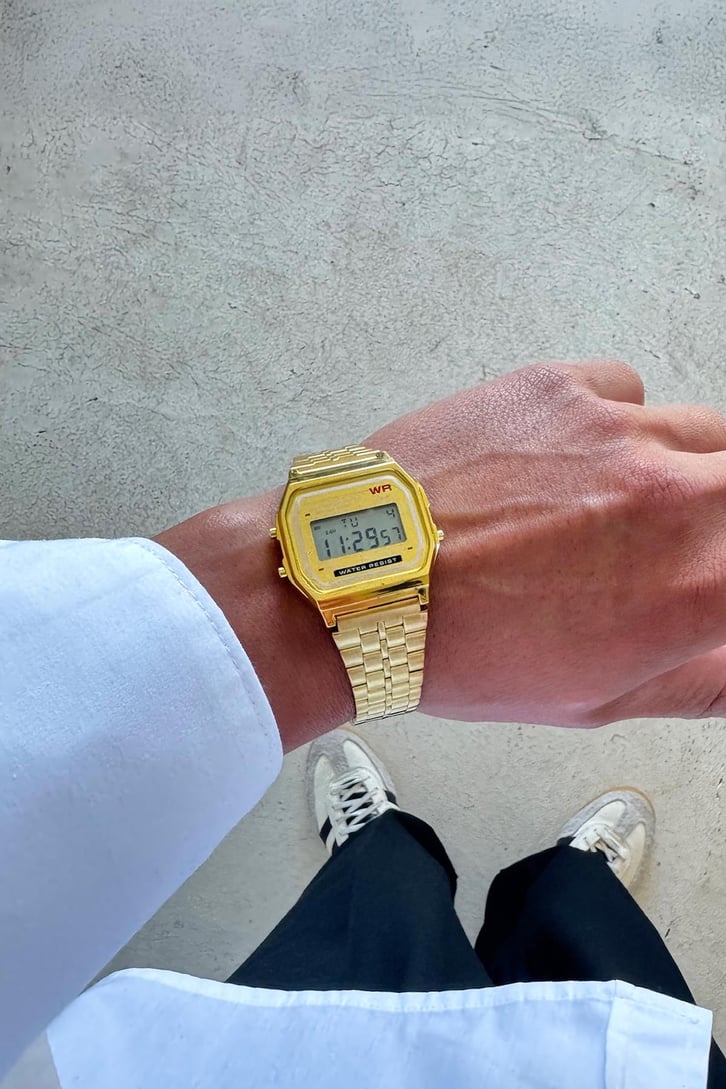 Retrowatch Gümüş Rengi Kol Saati