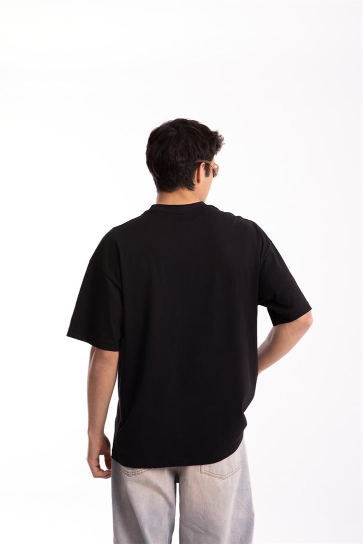 Revenge Baskılı Oversize Tshirt