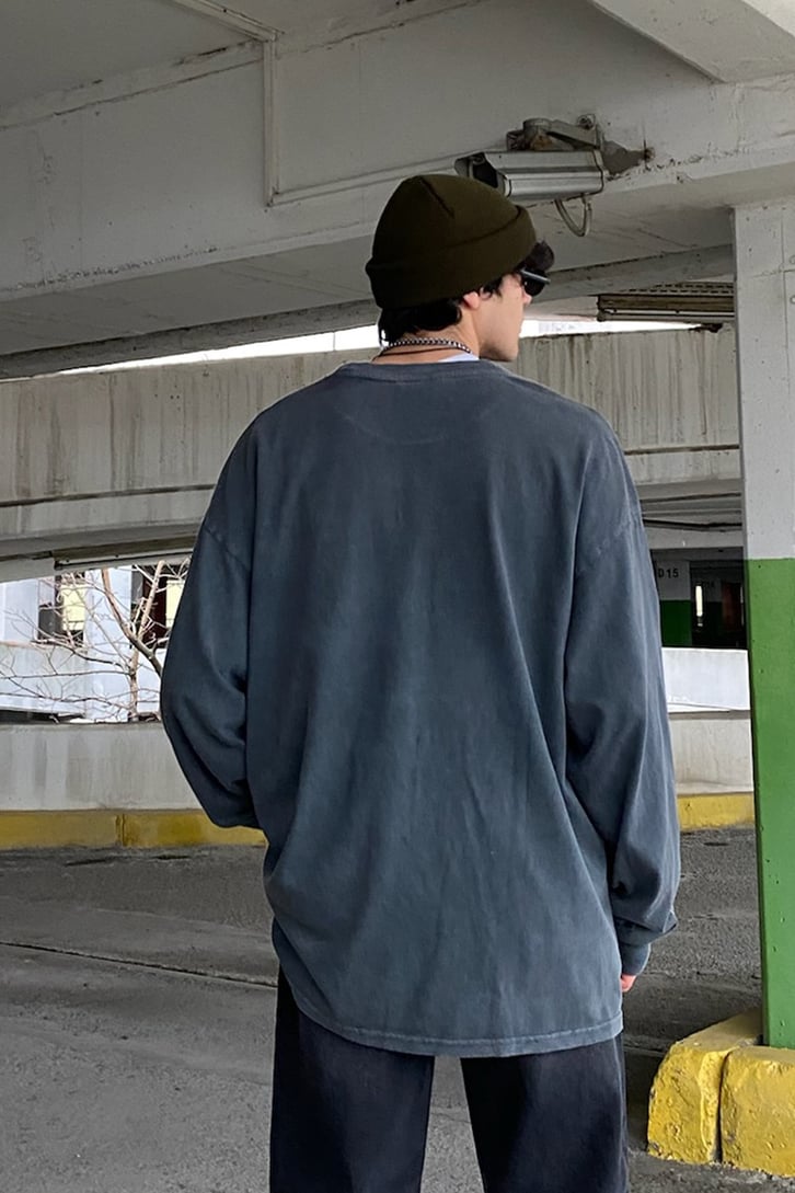 Review Flame Arm Printed Oversize Sweatshirt