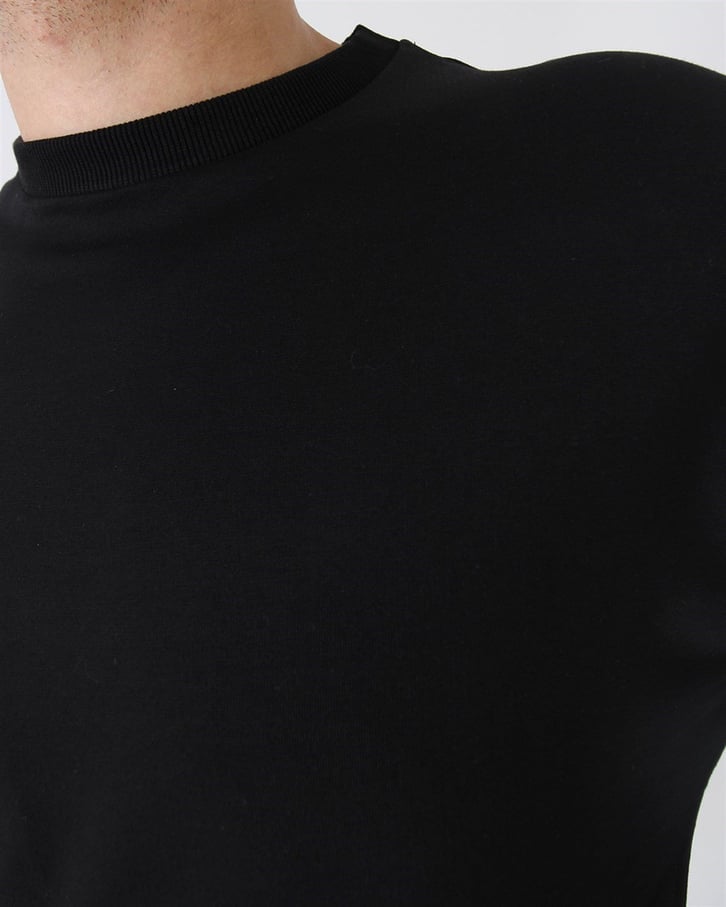 RİBANALI YAKA OVERSIZE BASIC TSHIRT