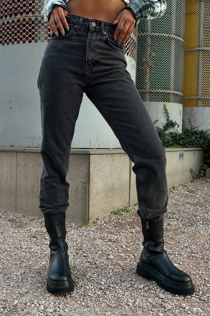 Ripped Detail Antrasit Jean