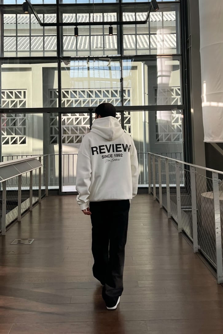 Rv 1992 Baskılı Oversize Hoodie