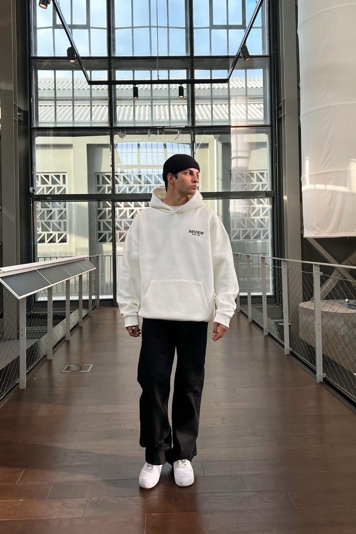 Rv 1992 Baskılı Oversize Hoodie