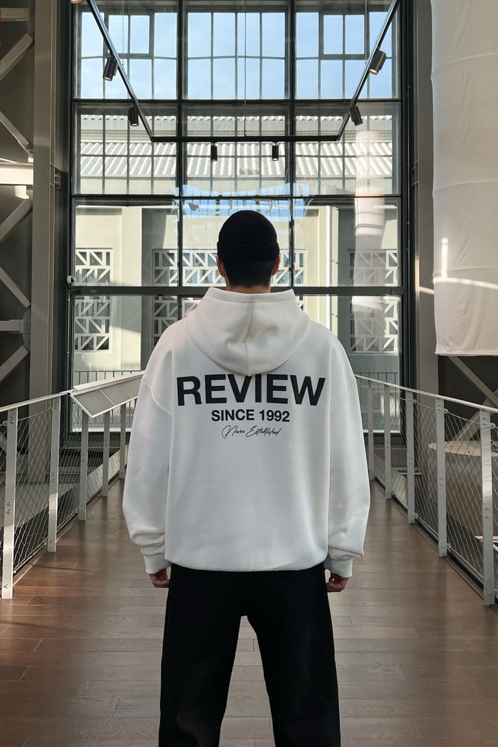 Rv 1992 Baskılı Oversize Hoodie