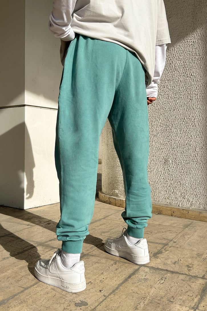 Rv Basic Yeşil Jogger Eşofman Altı