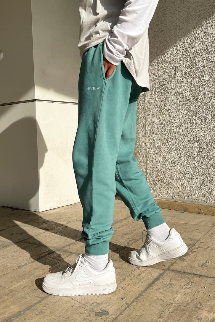 Rv Basic Yeşil Jogger Eşofman Altı