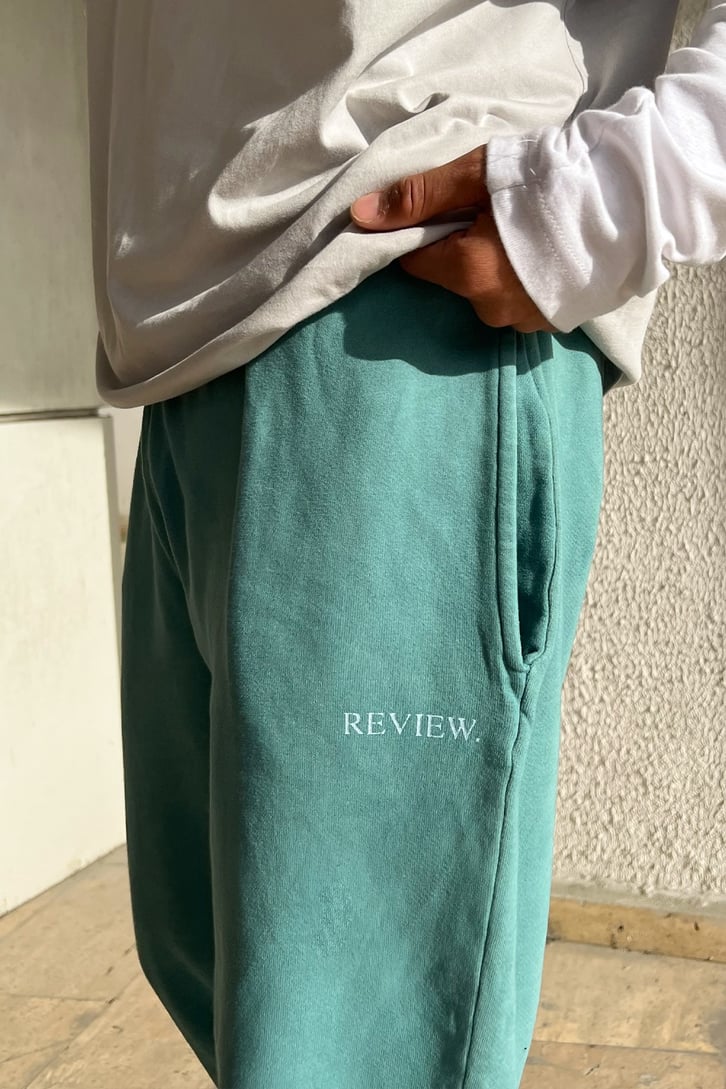 Rv Basic Yeşil Jogger Eşofman Altı