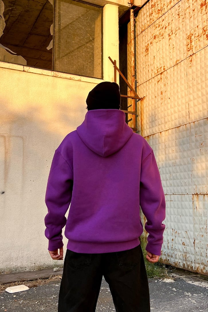 Rv Basic Zip Mor Oversize Sweatshirt