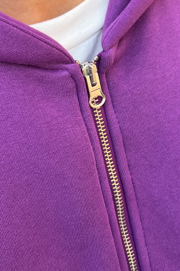 Rv Basic Zip Mor Oversize Sweatshirt