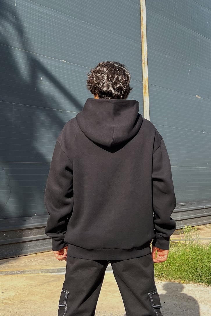 Rv Basic Zip Oversize Sweatshirt