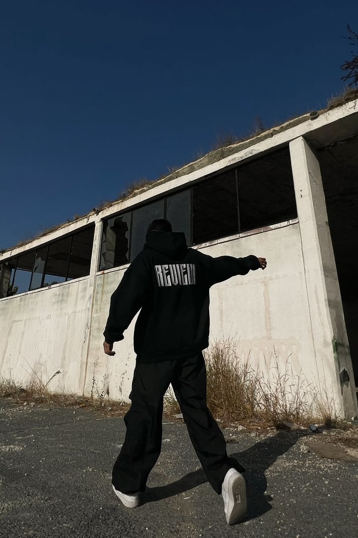 Rv Nakışlı  Zipper Sweatshirt