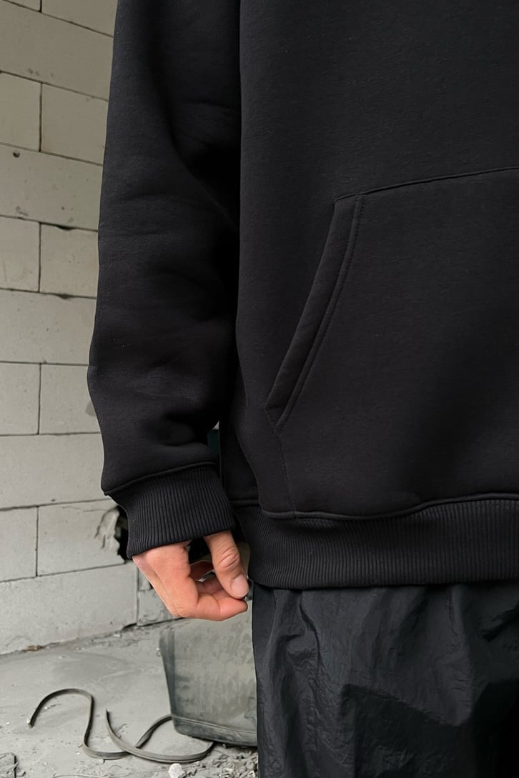 Sacred Sırt Baskılı Overesize Hoodie