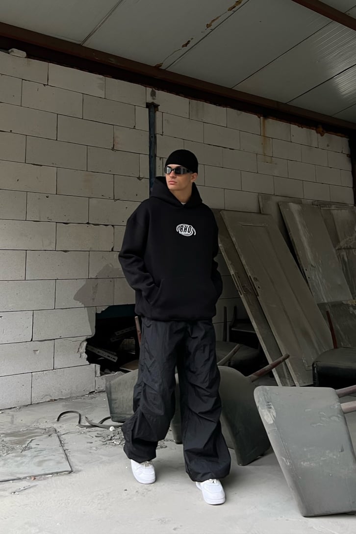 Sacred Sırt Baskılı Overesize Hoodie